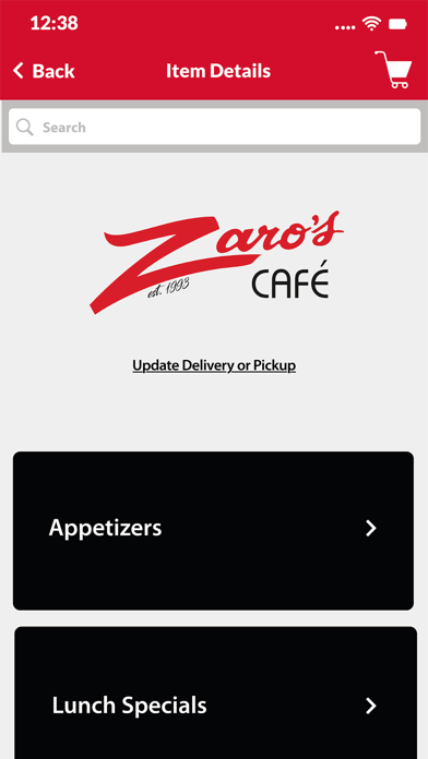 Zaro's Cafe screenshot 4