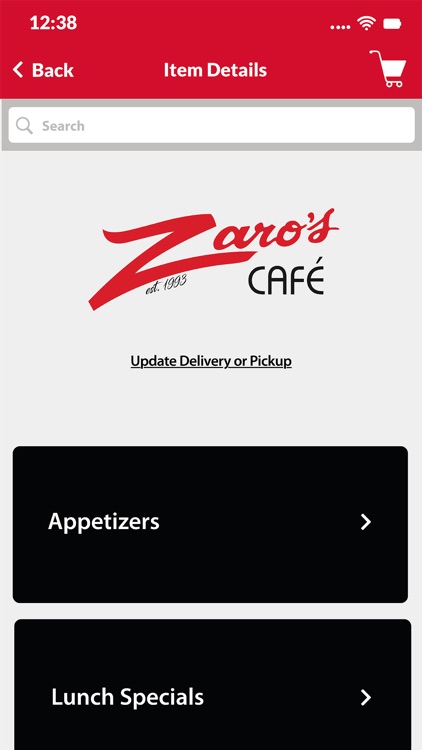 Zaro's Cafe screenshot-3