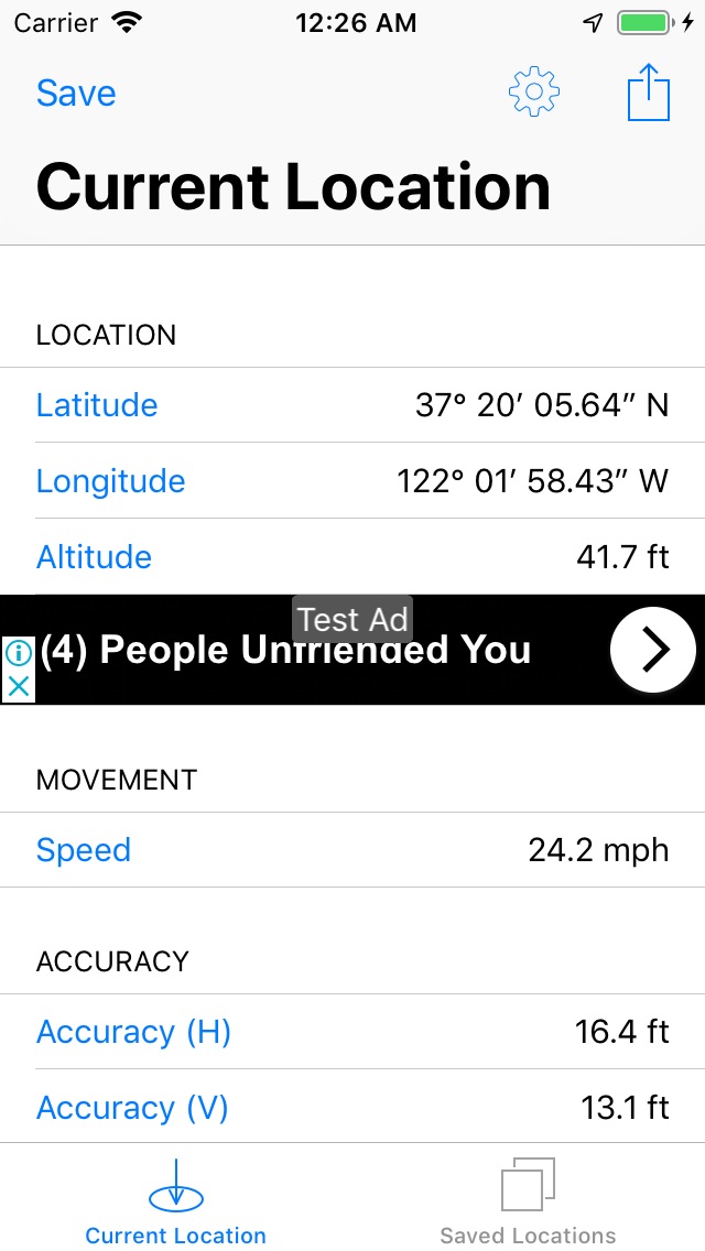 iPhone screenshot