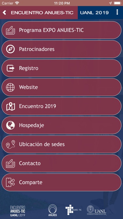 Encuentro ANUIES-TIC 2019