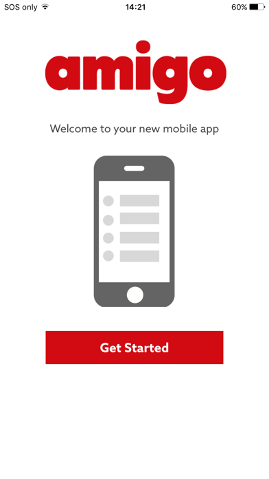 Screenshot #1 pour Amigo Mobile Banking