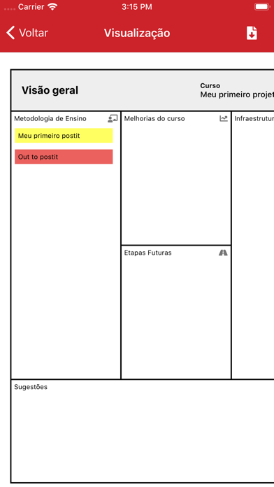 App screenshot