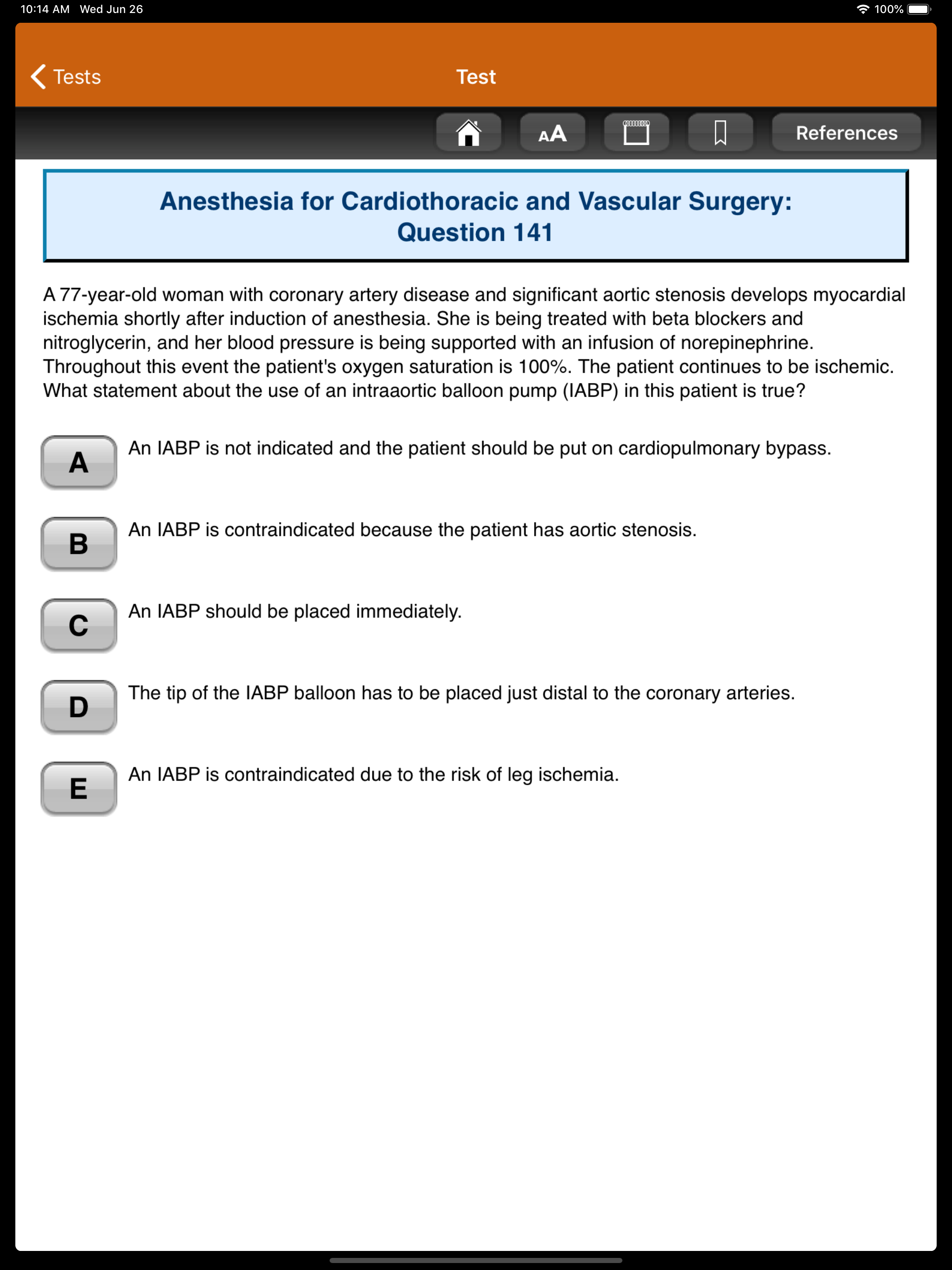 Anesthesiology Board Review 7E screenshot 13