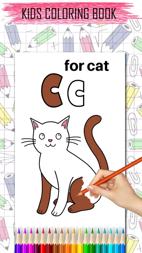 Kids Coloring book educational