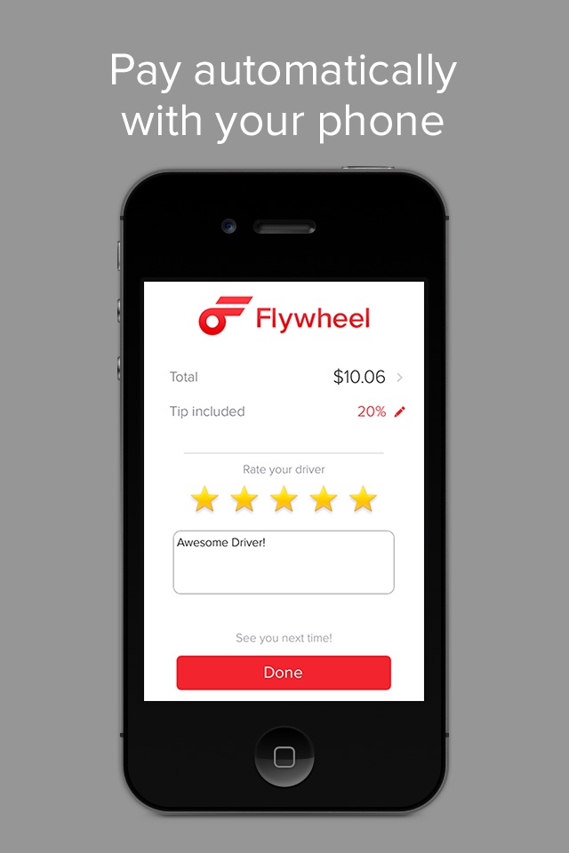 Flywheel - The Taxi App screenshot 3