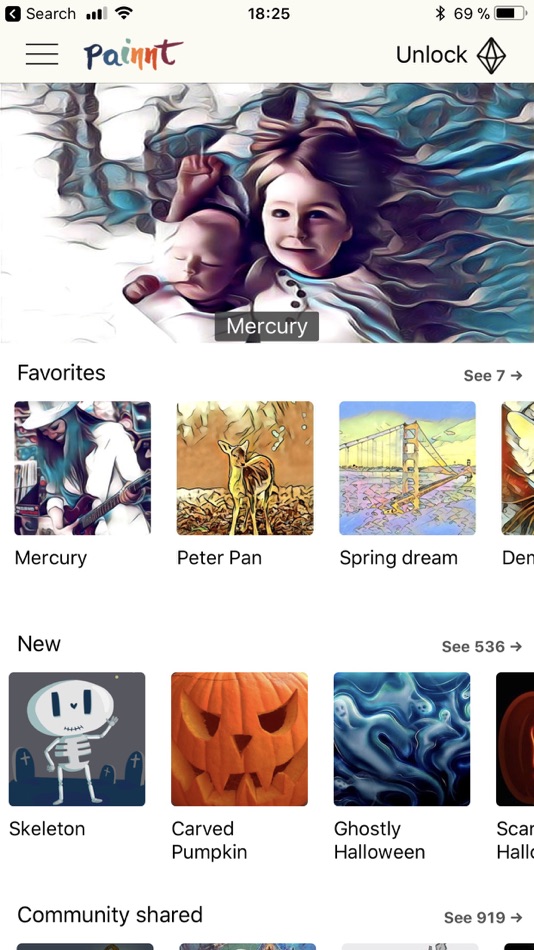 Painnt - Art & Cartoon Filters - 2.22 - (iOS)