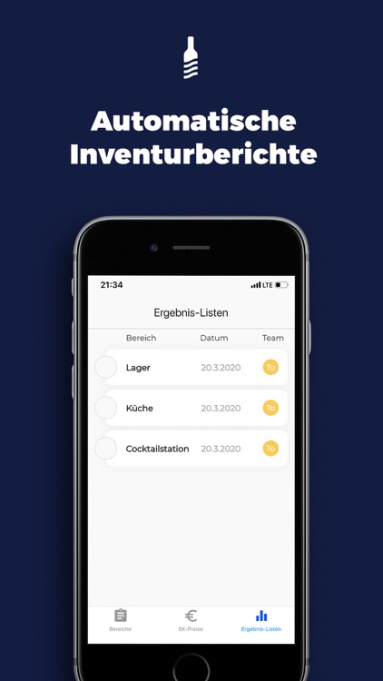 BarBrain - Bar Inventory