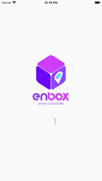 Enbox Restaurantes app screenshot