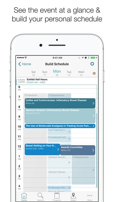 EventPilot Conference App Screenshot