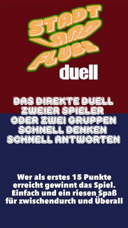 Stad Land Fluss Duell lite