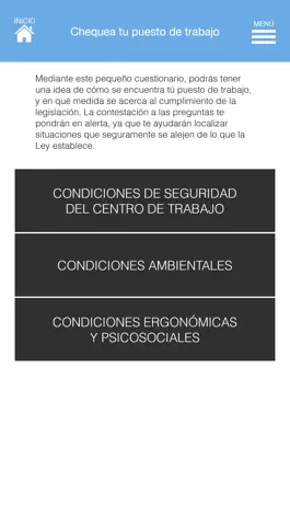 Game screenshot Riesgos laborales CCOO Madrid apk