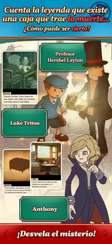 Screenshot 2 Layton y la caja de Pandora HD iphone