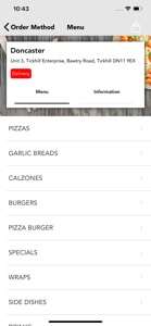 Allo Pizza Tickhill screenshot #2 for iPhone
