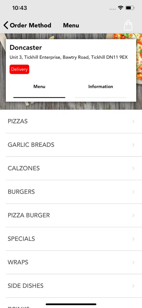 Allo Pizza Tickhill