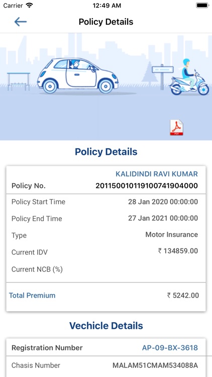 LivMobile-Online Insurance App
