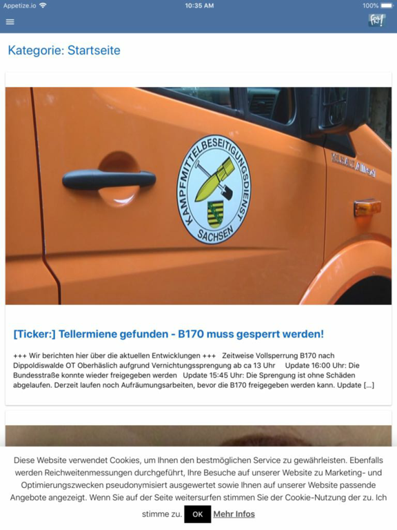 FRM-TV app screenshot 2