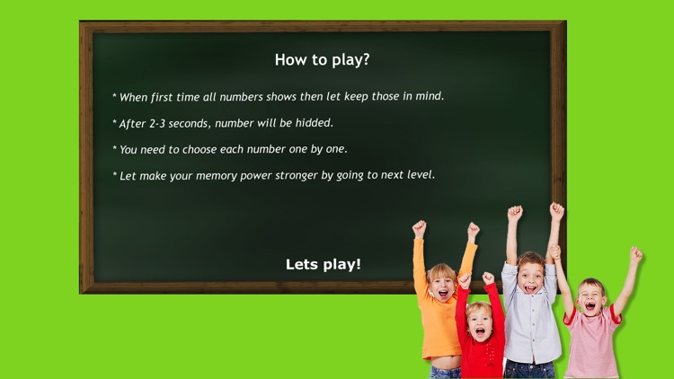 Numbers remember puzzle screenshot-4