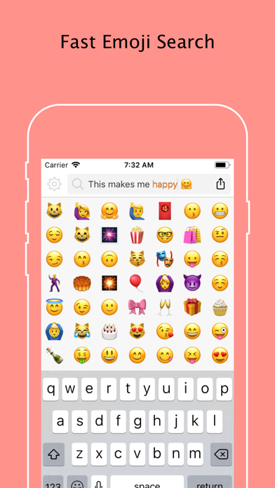 Screenshot #2 pour Glyph - Emoji Search