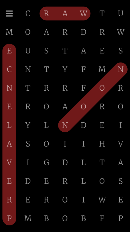#4. Word Search Large (iOS) 由: Frederic Bacro