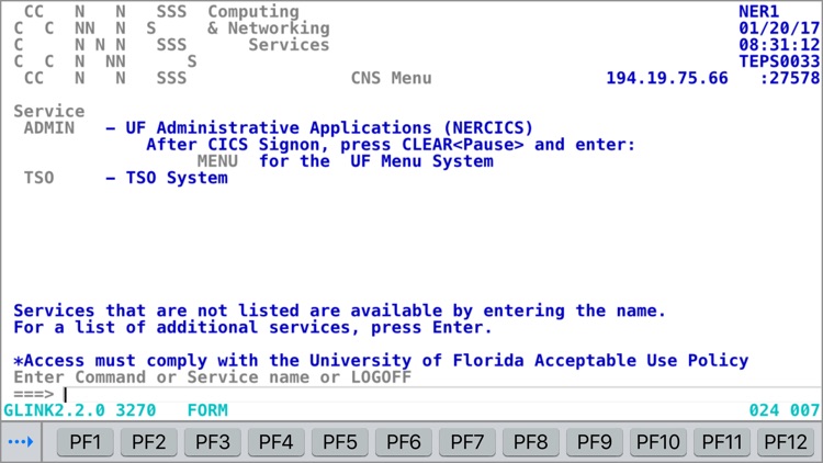 Glink 3270 screenshot-3