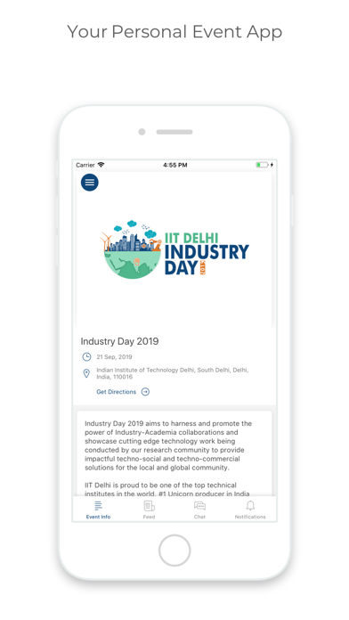 IIT Delhi Industry Day 2019 screenshot 2