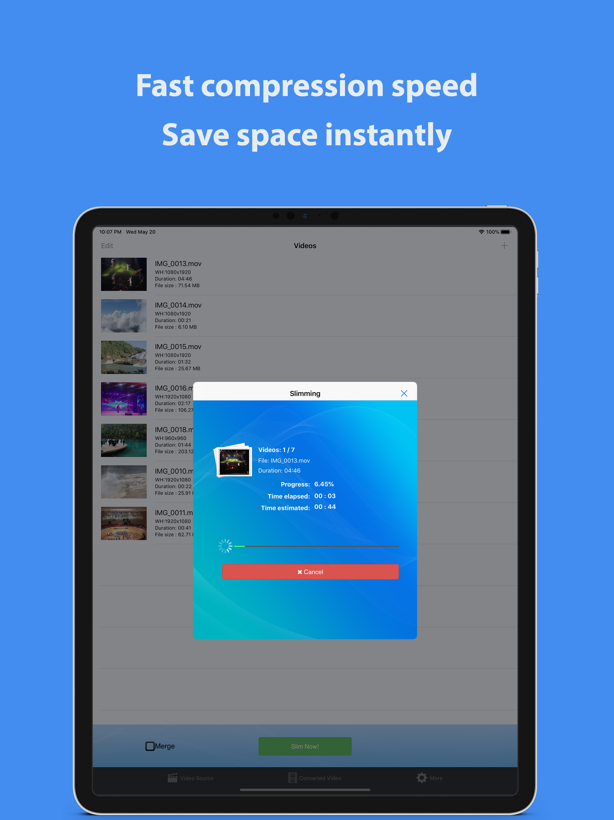 Video Slimmer App