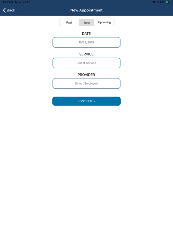 HD Salon and Spa iPad screenshot 2 - Business app