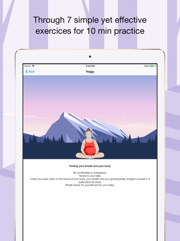 Yoggy: pregnancy yoga workoutsのおすすめ画像2