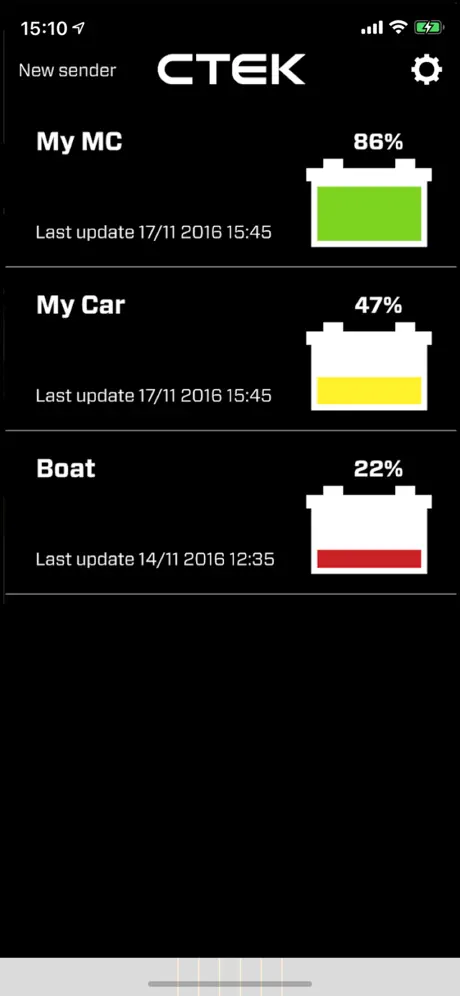 CTEK Battery Sense