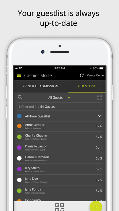 Vemos - Venue Management Screenshot