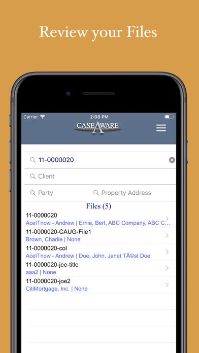 How to cancel & delete CaseAware from iphone & ipad 3