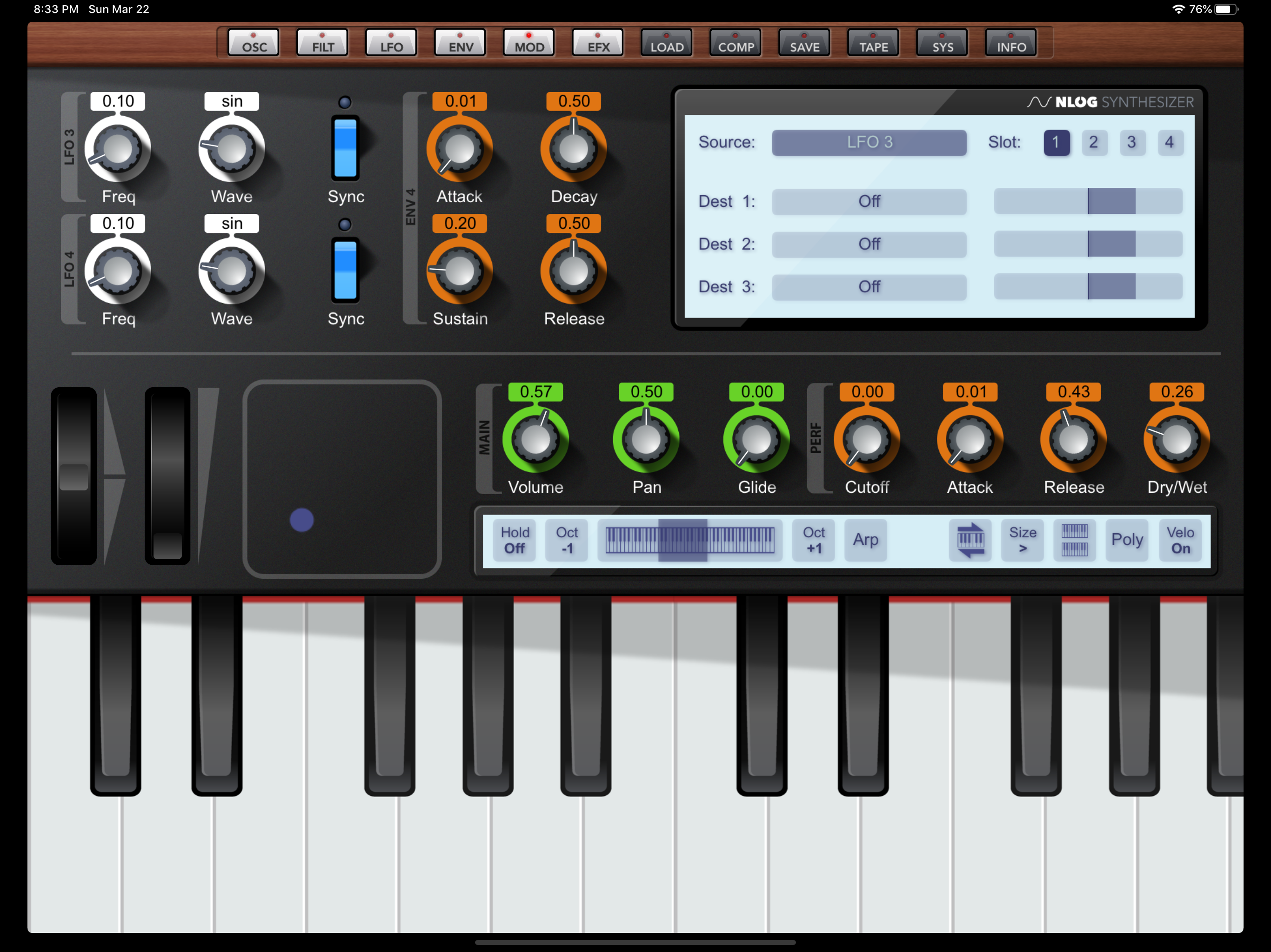 NLogSynth PRO screenshot 4