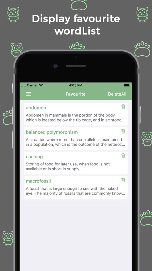 #5. Zoology Dictionary - Offline (iOS) 由: Puju Dekivadiya