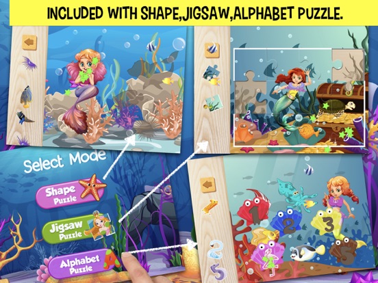 Screenshot #5 pour Jeux Sirène facil