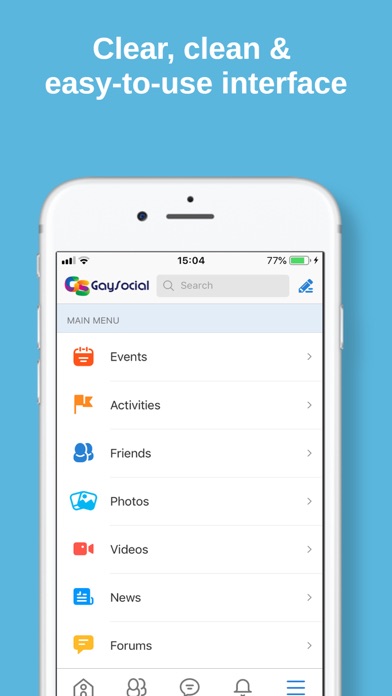Screenshot #2 pour GaySocial - UK Social Events