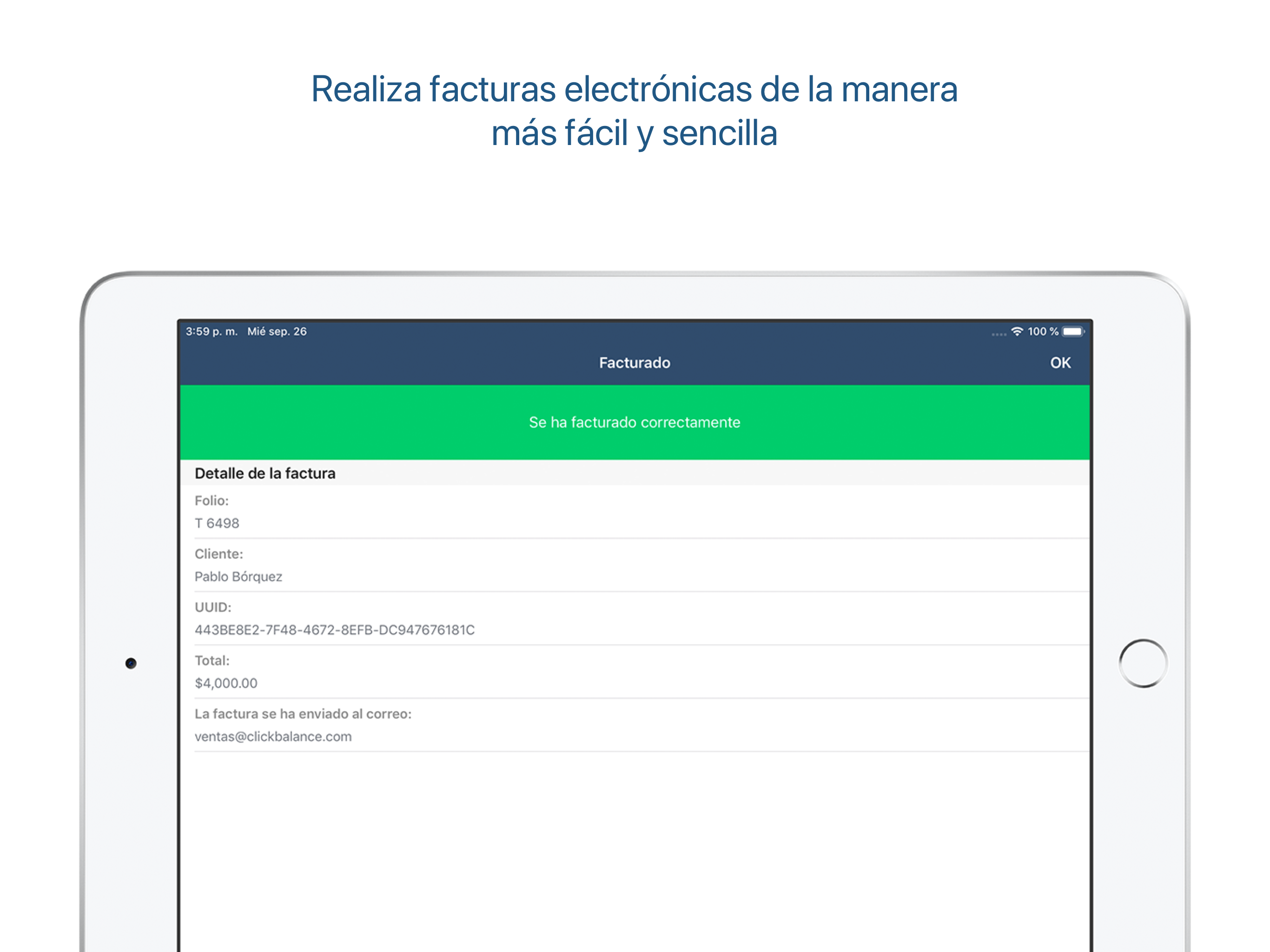 Facturación electrónica screenshot 7