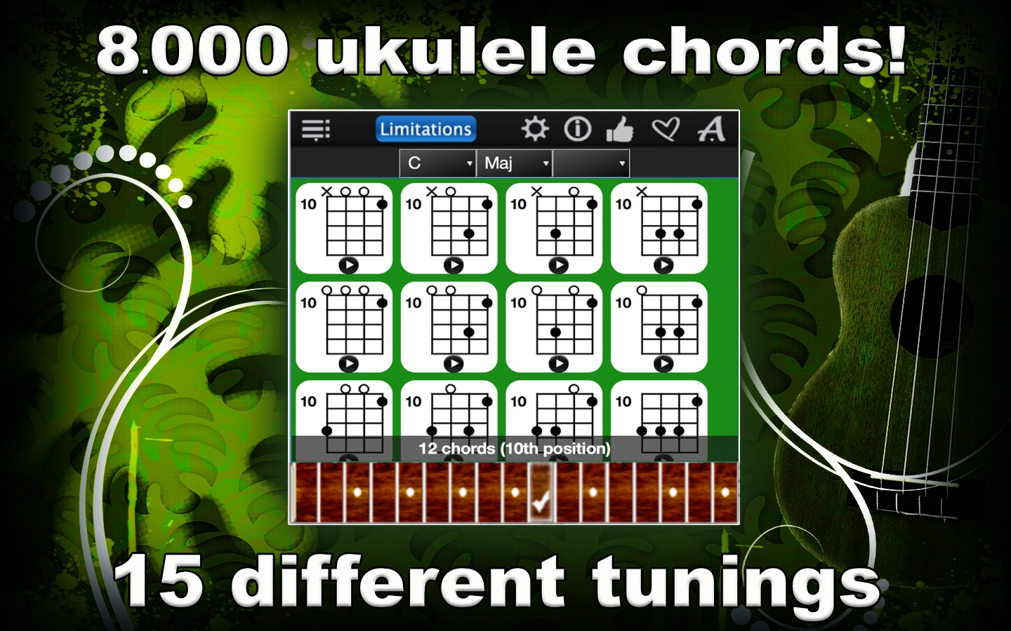 Ukulele Chords Compass Lite
