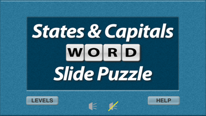 States & Capitals Word Slide Puzzle screenshot 2