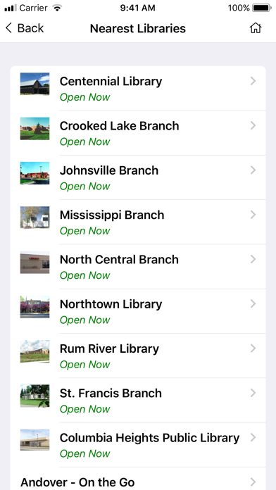 Anoka County Library App Screenshot