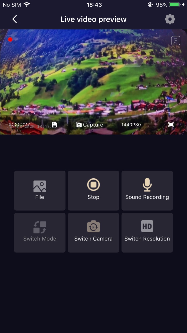 iPhone screenshot