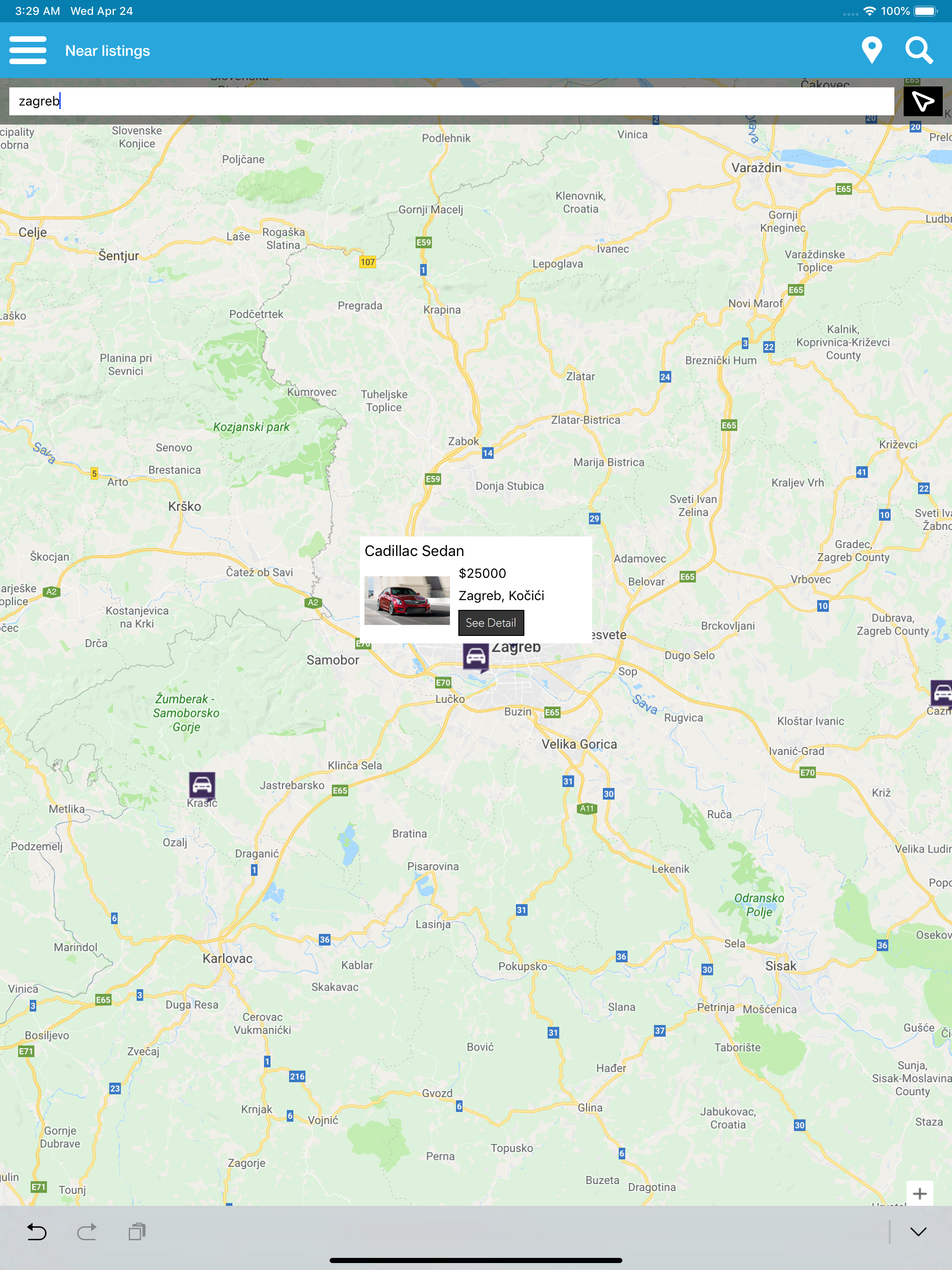 Car Dealer Directory App