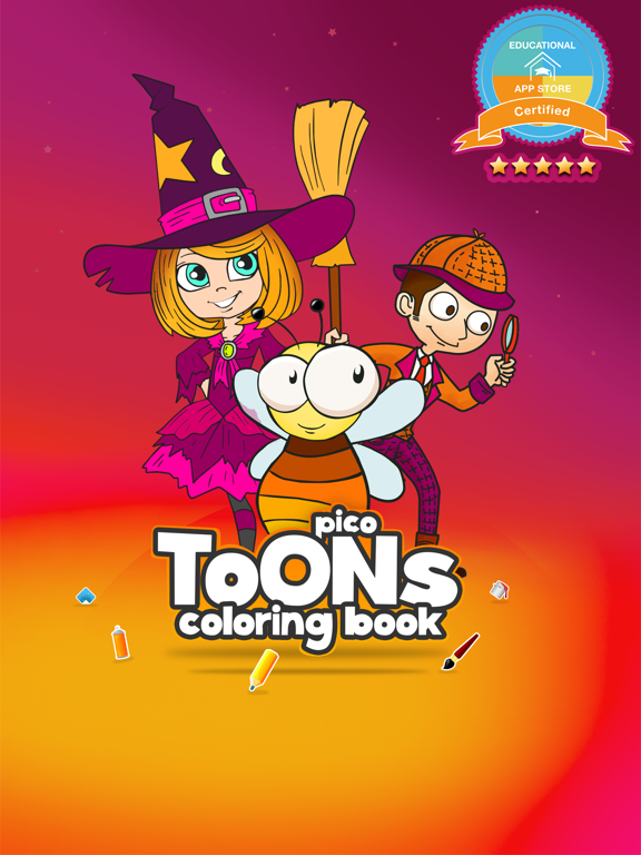 Screenshot #4 pour PicoToONs - Livre de coloriage