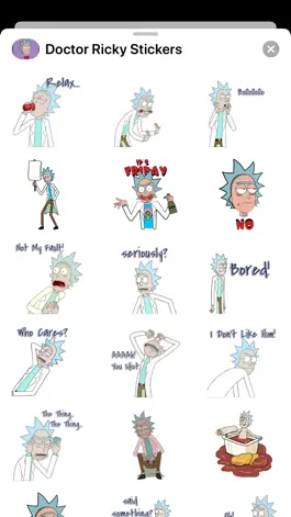 Game screenshot New Dr Ricky Funny Sticker apk