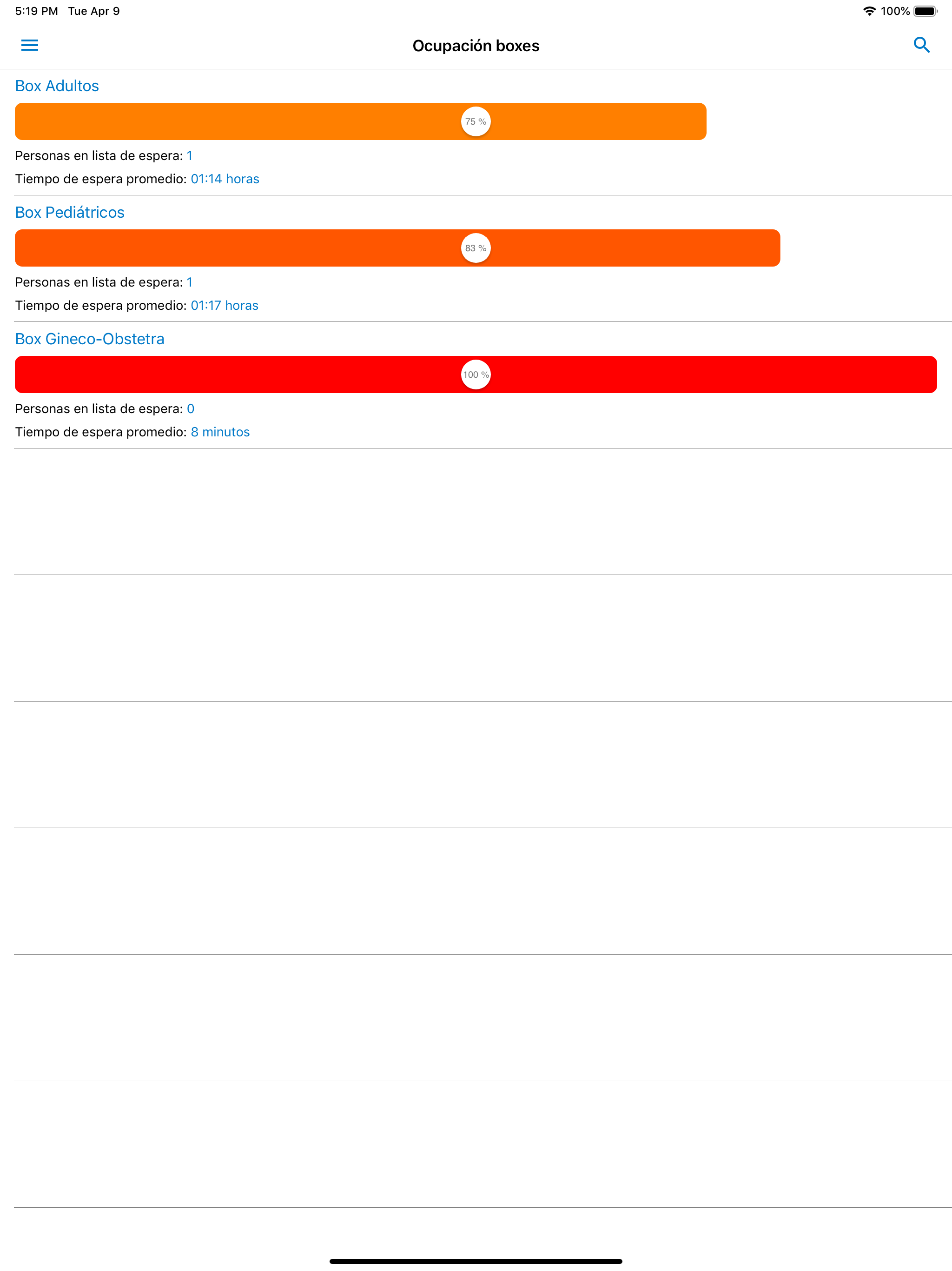 Indicadores Clínicas screenshot 5
