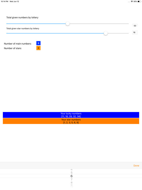 Screenshot #5 pour Lucky Numbers Generator