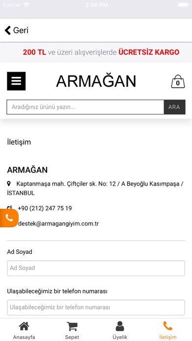 Armağan Giyim iPhone screenshot 5 - Shopping app