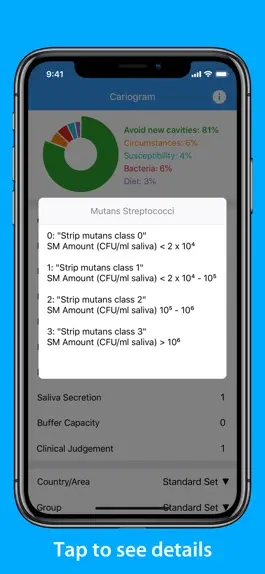 Game screenshot Cariogram – Dental Caries Risk apk