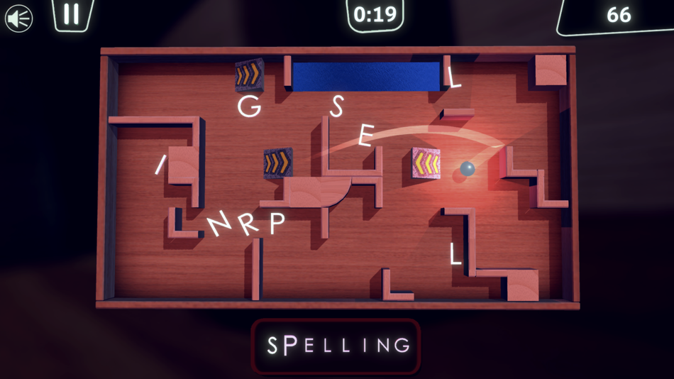 #1. Spin Spell (iOS) 由: Vermont Digital Arts LLC