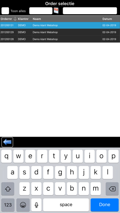 Nevolution Uitgangscontrole Screenshot