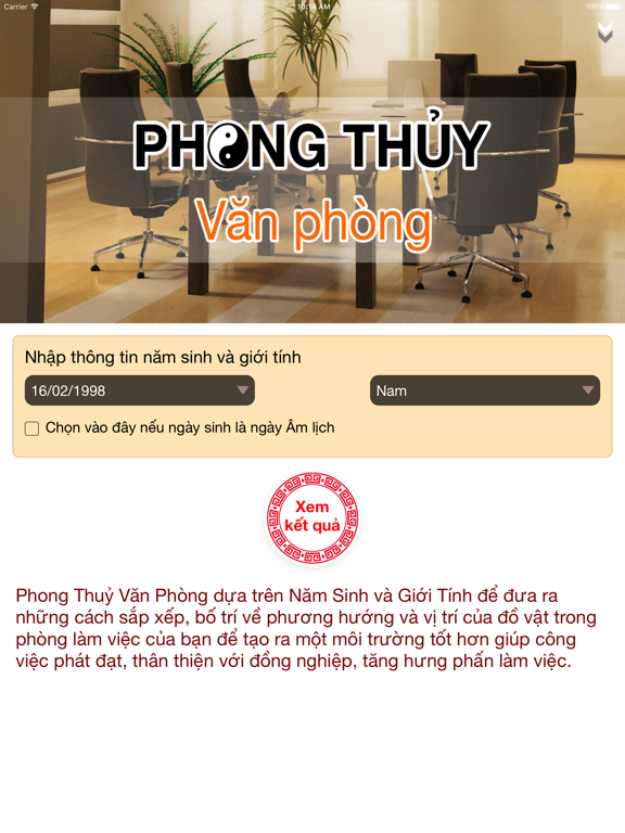 Screenshot #5 pour Phong Thuy Van Phong